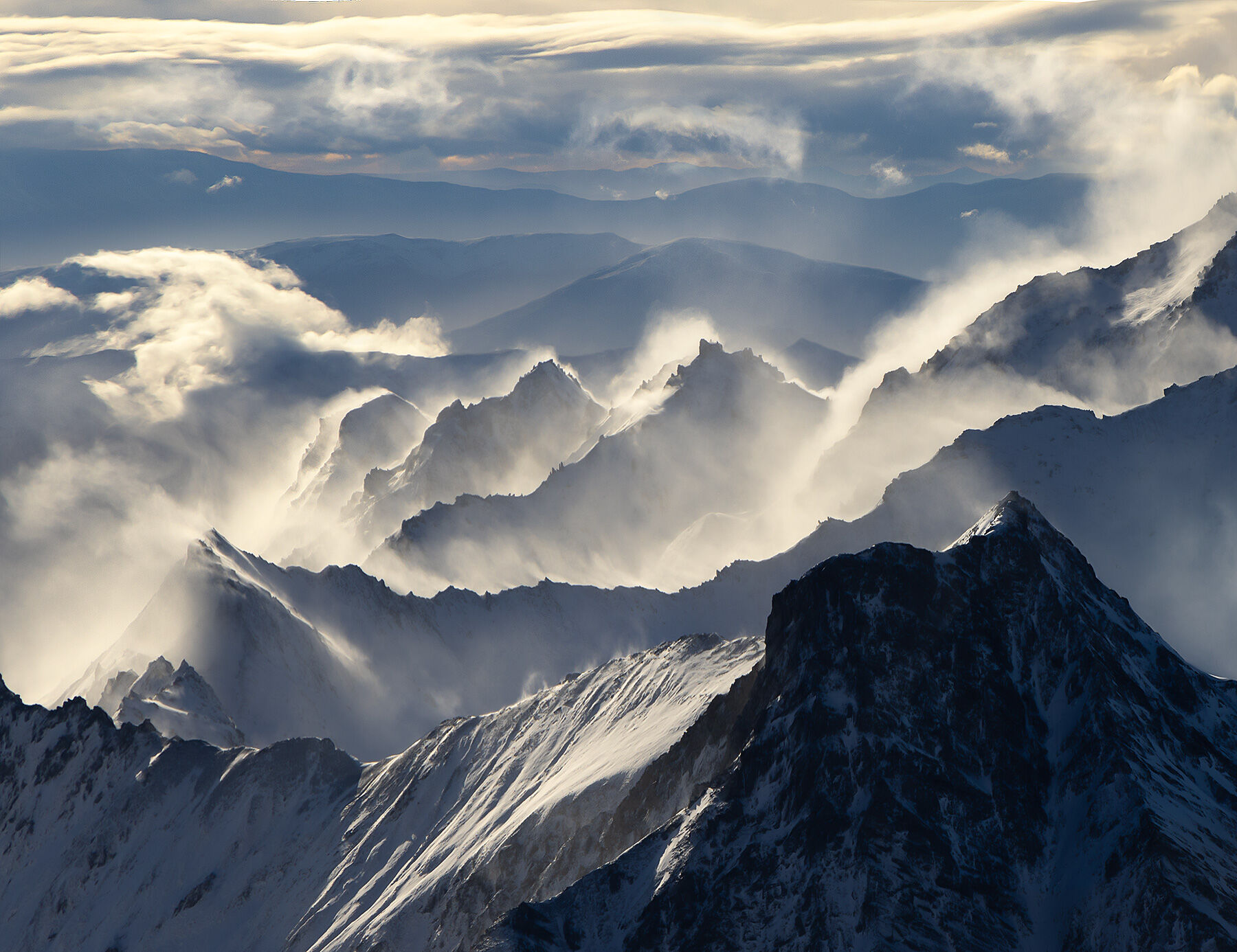 Ridge Wind | New Zealand | Marc Adamus Photography